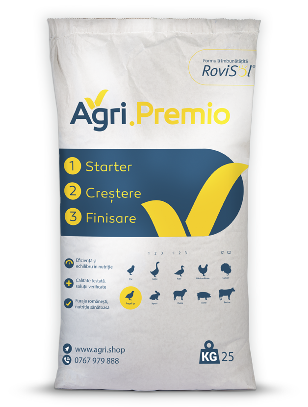 09. Prepelite Ouatoare 25Kg Furaj complet Prepelițe Ouătoare 25 kg AGRI.PREMIO - imagine 1